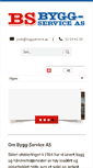 Mobile Screenshot of byggservice.as